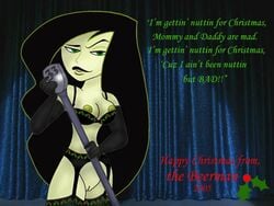 beerman disney female female_only human kim_possible nipples pussy shego solo straight_hair tagme