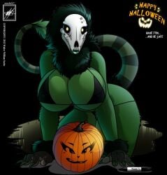 bikini breasts female pumpkin scp-1471 walter_sache