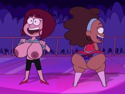 big_ass fat_ass flashing_breasts gravity_falls pacifica’s_friends scobionicle99