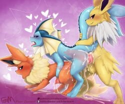 anal anal_sex blue_body blue_tail bodily_fluids cum cum_in_ass cum_inside eeveelution erection feral feral_on_feral feral_penetrated feral_penetrating feral_penetrating_feral fermusieboir4 flareon fur generation_1_pokemon genital_fluids genitals group heart_symbol hi_res jolteon male male/male male_penetrated male_penetrating male_penetrating_male multicolored_body nintendo open_mouth orange_body penetration penetration_chain penile penile_penetration penis pokemon pokemon_(species) sex tail tan_body tan_fur tongue tongue_out trio vaporeon white_body white_fur yellow_body