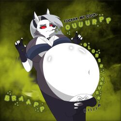 loona (helluva boss) from hellaverse by qwrtystd