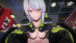 1boy 1girls 3d absurdres anby_demara animated blush bouncing_breasts breasts breasts_out cbx-cjw cowgirl_position cum erection female koikatsu legs_apart long_video longer_than_one_minute male moaning moaning_in_pleasure nipples oral_sex penis penis_in_pussy pov pubic_hair sex sound spread_legs straight tagme thighs unseen_male_face vagina vaginal_penetration vaginal_sex video zenless_zone_zero