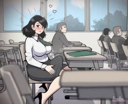 classroom cum cumshot futanari jerking lewdua public tagme video