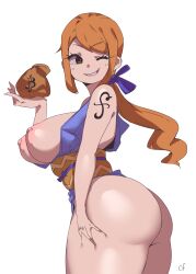 dutheg123 female female_only huge_ass nami nami_(one_piece) onami one_piece tagme thick_thighs