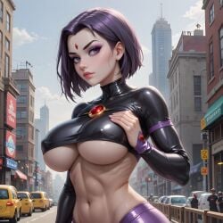 raven (dc) from teen titans by qqcutie