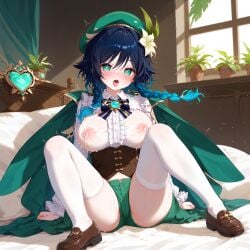 female venti from genshin impact by ministro