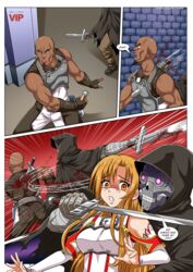 agil aincrad andrew_gilbert_mills bbmbbf comic death_gun female laughing_coffin no_laughing_matter palcomixvip.com poh red-eyed_xaxa shinkawa_shouichi sword_art_online tagme vassago_casals yuuki_asuna