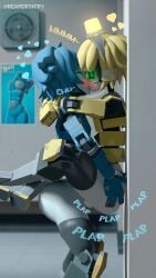 2boys 3d 3d_(artwork) big_ass big_ass_(male) blue_hair blush blush_lines closed_eyes cock dell_spencer dispenser_(team_fortress_2) femboy femboy_only freckles freckles_on_face gay gay_sex genitals glow glowing grabbing_ass heart_symbol hi_res high_resolution highres holding holding_ass holding_partner hug hugging_partner kissing kissing_while_penetrated lamp male male/male male_only penetration penis plap plap_(sound) reaper21cry robot robot_boy robot_femboy robot_humanoid robot_penis romantic romantic_sex screen short_hair side_view smooch smooch_(sound_effect) sound_effects source_filmmaker source_filmmaker_(artwork) stand_and_carry_position standing standing_sex team_fortress_2 thick thick_thighs vertical_image voluptuous voluptuous_male white_ass white_body wide_hips yellow_hair