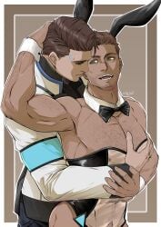 abs android bara biceps clothing detroit:_become_human gavin_reed male male_only muscular_male pecs rk900 tight_clothing wyatt_wu1020