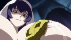 1girls aroused big_breasts big_nipples blue_hair blush breast_milk breasts in_heat lactation large_breasts leaking_milk masturbation mind_control nipple_erection nipple_play nipple_tweak nipples pleasure_face possession seikon_no_qwaser selfcest smug yamanobe_tomo yellow_eyes