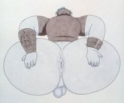 ass ass_cleavage ass_focus balls bara bara_ass bara_butt barley_lightfoot big_ass big_butt butt_cleavage butt_focus cnb2804 gay gay_male genitals gigantic_ass gigantic_butt huge_ass huge_butt hyper_ass hyper_butt large_ass large_butt male male_ass male_ass_focus male_butt male_butt_focus male_only massive_ass massive_butt onward_(2020) presenting_ass presenting_butt