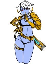 alien alien_girl deculture tau warhammer_(franchise) warhammer_40k