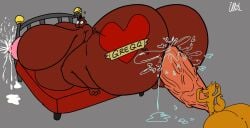 2boys anal angus_delaney anthro ass balls bear belly bhm big_ass big_balls big_belly big_breasts big_moobs big_penis bodily_fluids breasts canid canine colossal_ass colossal_penis duo enormous_ass fox gay gay_sex genitals gigantic_ass gigantic_penis glasses gregg_lee hat headwear huge_ass huge_balls huge_belly huge_breasts huge_cock huge_moobs hyper hyper_ass hyper_balls hyper_belly hyper_breasts hyper_moobs hyper_penis illis lactating_during_sex lactation large_ass large_balls large_belly large_breasts large_moobs large_penis looking_back male male/male male_lactation male_only male_with_breasts mammal massive_ass massive_balls massive_penis milk moobs night_in_the_woods nipples nude overweight overweight_anthro overweight_male penis sex sex_on_bed size_difference small_dom_big_sub tattoo tattoo_on_butt thick_thighs top_hat ursid veiny_penis wide_hips