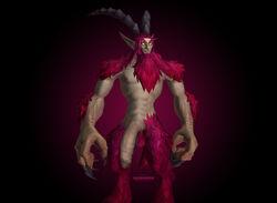 flaccid male male_only mmoboys mmoboys_(artist) penis satyr solo world_of_warcraft