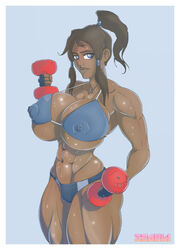 korra from avatar legends by zedeki