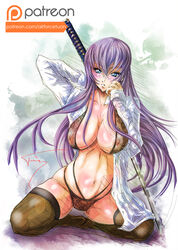 saeko busujima from highschool of the dead by tuan-hollaback
