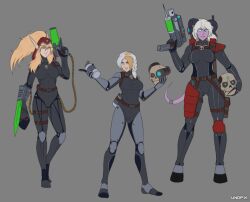 3girls blizzard_entertainment callidus callidus_assassin culexus_assassin draenei elf elf_ears eversor_assassin jaina_proudmoore officio_assassinorum unop valeera_sanguinar warcraft warhammer_(franchise) warhammer_40k world_of_warcraft