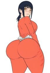 ai_generated bodysuit bubble_ass bubble_butt chainsaw_man hi_res looking_back mitaka_asa presenting_hindquarters ribbon round_ass round_butt tagme thick_thighs yoru_(chainsaw_man)