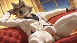 mr. wolf (the bad guys) from dreamworks by kovasfox