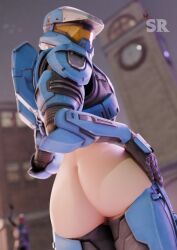 female spartan (halo) from fortnite by stupidroach