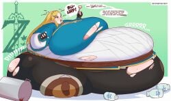 princess zelda from breath of the wild by sevenbyseven7