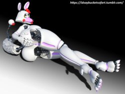 3d animatronic canine five_nights_at_freddy's five_nights_at_freddy's_2 fox idsaybucketsofart machine mammal mangle_(fnaf) robot solo video_games