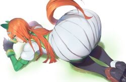 silence suzuka (innocent silence) from umamusume by illust kuma