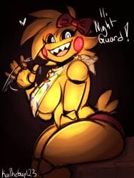 toy chica (fnaf) from five nights at freddy's by kaitheguy123