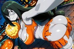 asui tsuyu from halloween by aianimeparadise