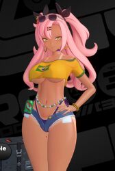 brazilian miku (cosplay) from zenless zone zero