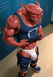 warner_brothers space_jam looney_tunes ai_generated civitai gay yaoi male male_only nawt_(space_jam) thehowlingwolf94