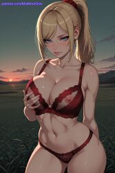 samus aran from metroid by miamoonsins