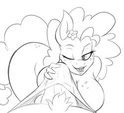 2017 anthro anthrofied balls big_macintosh_(mlp) black_and_white breasts buttercup_(mlp) equine erection female first_person_view friendship_is_magic horse incest jrvanesbroek mammal mature_female monochrome mother mother_and_son my_little_pony parent pear_butter_(mlp) penis pony son