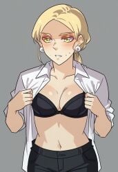 blonde_female blonde_hair blonde_hair_female ceremon_vaughan mature mature_female mature_woman unordinary val_(unordinary) volcan_(unordinary) webcomic_character webtoon webtoon_waifu