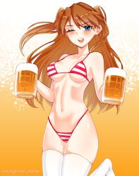 asuka langley sohryu from neon genesis evangelion by evergreen (artist)