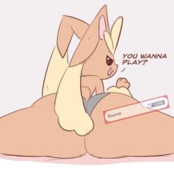 lopunny from pokemon by ventirats