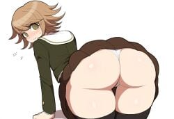 1boy ai_generated big_ass danganronpa danganronpa:_trigger_happy_havoc femboy fujisaki_chihiro novelai thick_thighs