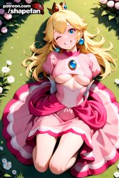 princess peach from mario (series) by shapefan