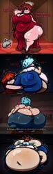 boyfriend (friday night funkin) from buffet night burstin by sinflative
