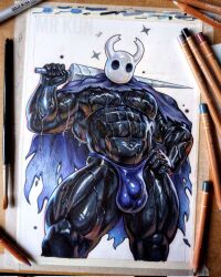 the knight (hollow knight) from hollow knight by mrkun