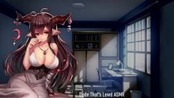 1girls anthro asmr audio_only big_penis breasts brown_hair cum demon_girl dirty_talk dubious_consent dude_that's_lewd female horns longer_than_2_minutes longer_than_30_seconds longer_than_3_minutes longer_than_4_minutes longer_than_5_minutes longer_than_one_minute male necklace no_animation original paralyzed penetration penis penis_awe penis_bigger_than_expected pussy secretly_loves_it sleep_molestation sleep_paralysis sleep_paralysis_demon sound static straight tagme text trapped video voice_acted whispering