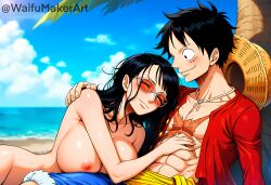 monkey d luffy from one piece by waifumakerart