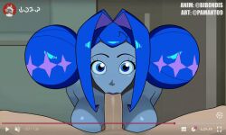 1boy 1girls 2025 alternate_version_available android animated animated_image bibond blowjob blowjob_face blue_body blue_eyes blue_hair blue_skin fake_screenshot fanart fanart_from_twitter fellatio female female_focus female_protagonist glitch_productions gwen_(knights_of_guinevere) human knights_of_guinevere light-skinned_male light_skin live2d looking_at_viewer male male/female male_pov nude oral oral_sex pamaht9 partial_male penis pov pov_male princess_guinevere recording sex sucking_penis tagme twitter_link video_player western_cartoon