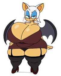 rouge the bat from sonic (series) by theslashfive