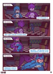 bonnie (fnaf) from five nights at freddy's by purplehorny