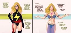 carol danvers from marvel by op-tron