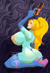 samus aran from metroid by cucaracha h