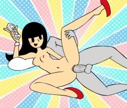 1boy 1girls animated electronics female footwear game_controller girl_(rhythm_heaven_fever) hi_res human longer_than_10_seconds longer_than_2_minutes longer_than_30_seconds longer_than_one_minute male minus8 mob_face music nintendo nude on_side pale_skin pussy rhythm_heaven rhythm_heaven_fever sex shoes sound spread_legs straight synced_to_music tagme vaginal_penetration video