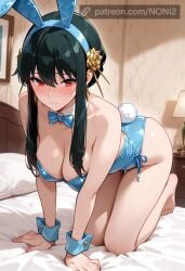 ai_assisted ai_generated bunny_ears bunny_girl bunnysuit female_only sexy_female sexy_pose spy_x_family yor_briar