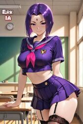 raven (dc) fan art